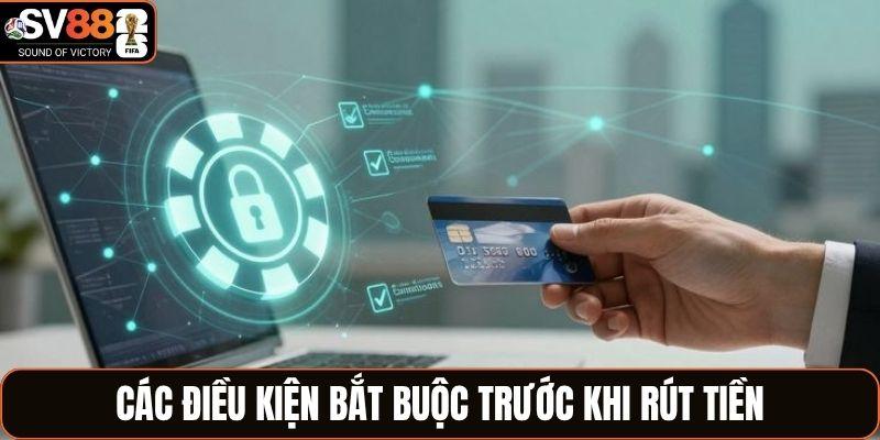 Các điều kiện bắt buộc trước khi rút tiền