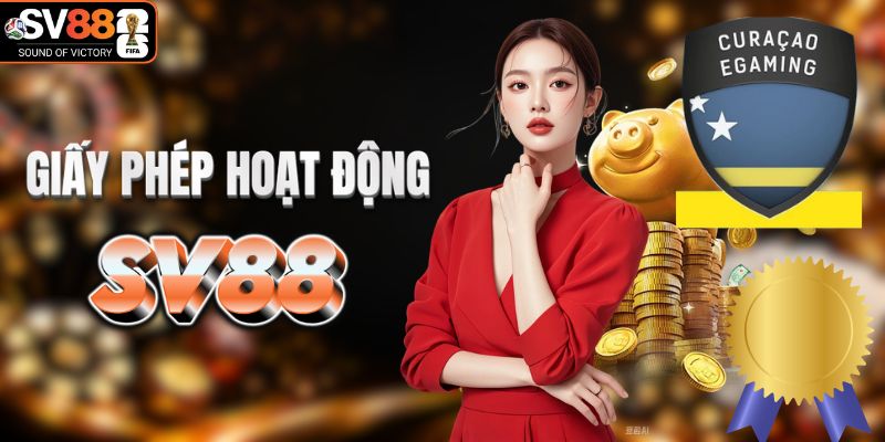 Giấy phép hoạt động hợp pháp của SV88