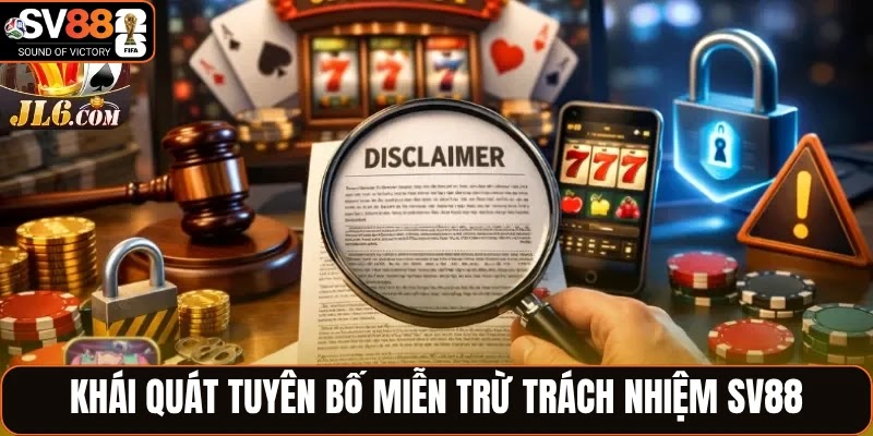 Khái quát tuyên bố miễn trừ trách nhiệm SV88