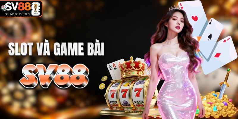 SV88 sở hữu kho slot và game bài đa dạng 
