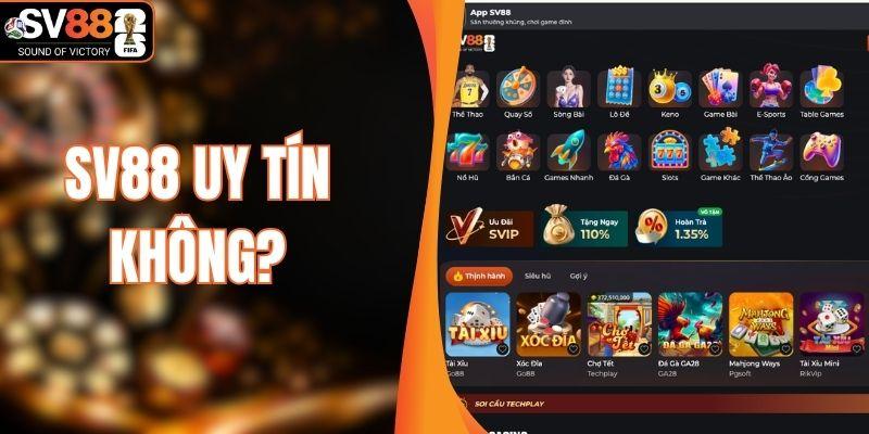 SV88 Uy Tín Không? Tìm Hiểu Độ Tin Cậy Của Sân Chơi